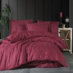 Lenjerie de pat Jacquard bumbac 100% – 6 piese, Model 9754