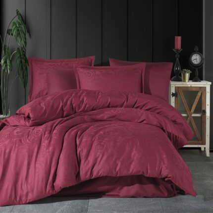 Lenjerie de pat Jacquard bumbac 100% – 6 piese, Model 9754
