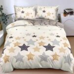 Lenjerie de pat Luxury – bumbac satinat – 4 piese, Model 18365