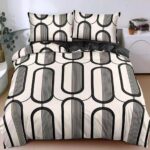Lenjerie de pat Luxury – bumbac satinat – 4 piese, Model 18367
