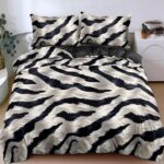 Lenjerie de pat Luxury – bumbac satinat – 4 piese, Model 18386