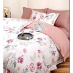 Lenjerie de pat Luxury Pucioasa – cu elastic – 6 piese, Model 14839 - imagine 3