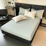 Lenjerie de pat Luxury Pucioasa – cu elastic – 6 piese, Model 14841