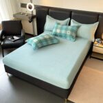 Lenjerie de pat Luxury Pucioasa – cu elastic – 6 piese, Model 14844