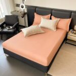 Lenjerie de pat Luxury Pucioasa – cu elastic – 6 piese, Model 14847