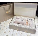 Lenjerie de pat Luxury Pucioasa – cu elastic – 6 piese, Model 14848 - imagine 3