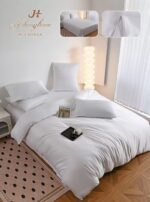 Lenjerie de pat Matase Luxury – 6 piese, Model 17547 - imagine 7