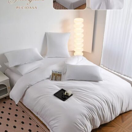 Lenjerie de pat Matase Luxury – 6 piese, Model 17547 - imagine 7