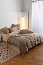 Lenjerie de pat Matase Luxury – 6 piese, Model 17548 - imagine 5