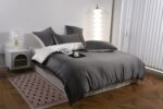 Lenjerie de pat Matase Luxury – 6 piese, Model 17549 - imagine 5