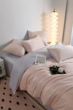 Lenjerie de pat Matase Luxury – 6 piese, Model 17551 - imagine 5