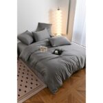 Lenjerie de pat Matase Luxury – 6 piese, Model 17552 - imagine 5