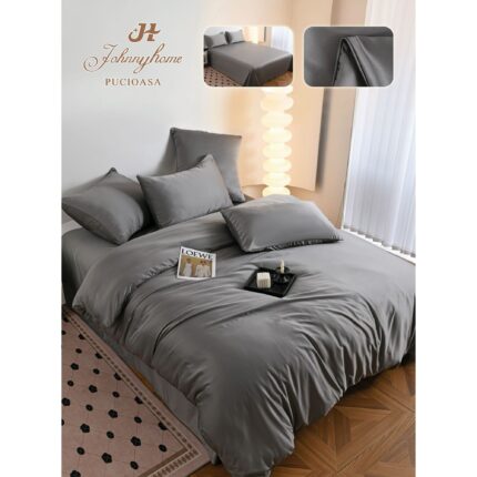 Lenjerie de pat Matase Luxury – 6 piese, Model 17552 - imagine 7