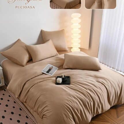 Lenjerie de pat Matase Luxury – 6 piese, Model 17553 - imagine 7