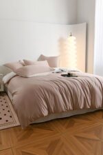 Lenjerie de pat Matase Luxury – 6 piese, Model 17554 - imagine 4