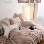 Lenjerie de pat Matase Luxury – 6 piese, Model 17554 - imagine 6