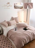 Lenjerie de pat Matase Luxury – 6 piese, Model 17554 - imagine 6