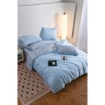 Lenjerie de pat Matase Luxury – 6 piese, Model 17555 - imagine 6