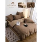 Lenjerie de pat Matase Luxury – 6 piese, Model 17556 - imagine 7