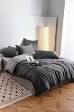 Lenjerie de pat Matase Luxury – 6 piese, Model 17557 - imagine 6