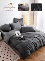 Lenjerie de pat Matase Luxury – 6 piese, Model 17557 - imagine 7