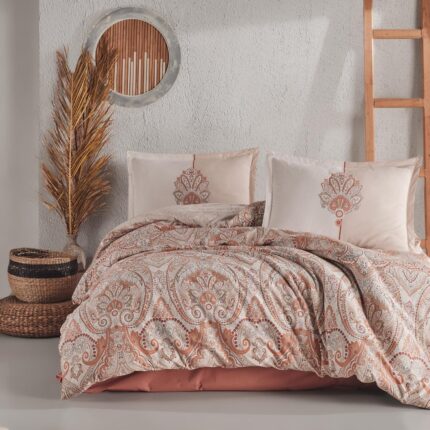 Lenjerie de pat ranforce Clasy King size, Model 11246