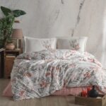 Lenjerie de pat ranforce Clasy King size, Model 11247