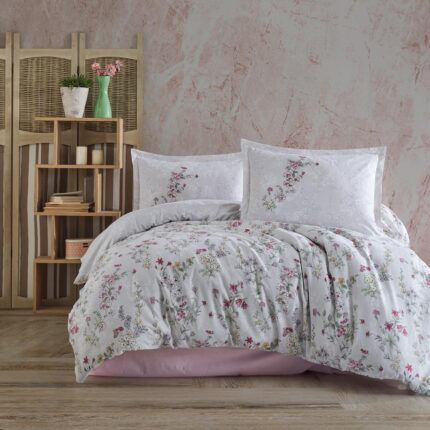 Lenjerie de pat ranforce Clasy King size, Model 11250