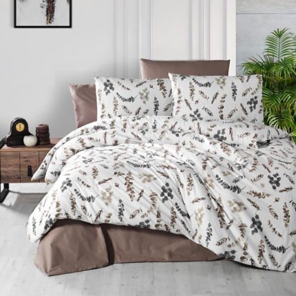 Lenjerie de pat ranforce Clasy King size, Model 11251