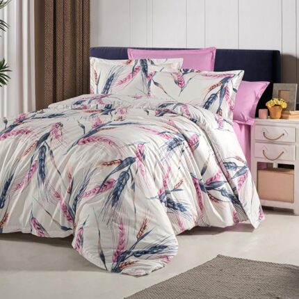 Lenjerie de pat ranforce Clasy King size, Model 11252