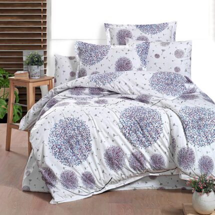 Lenjerie de pat ranforce Clasy King size, Model 11257