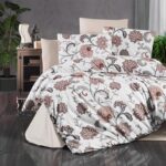 Lenjerie de pat ranforce Clasy King size, Model 11264