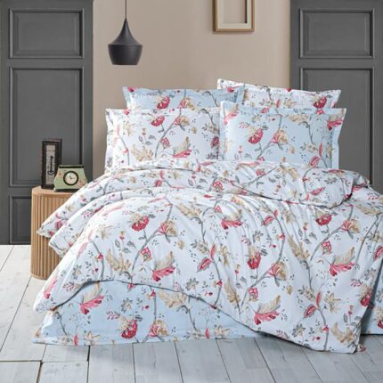 Lenjerie de pat ranforce Clasy King size, Model 11265
