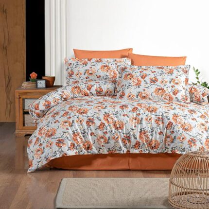 Lenjerie de pat ranforce Clasy King size, Model 11268