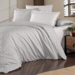 Lenjerie de pat ranforce Clasy King size, Model 11272