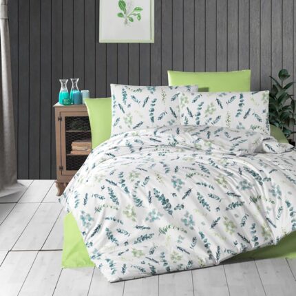 Lenjerie de pat ranforce Clasy King size, Model 11275