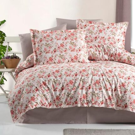 Lenjerie de pat ranforce Clasy King size, Model 11278