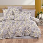 Lenjerie de pat ranforce Clasy King size, Model 11282