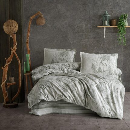 Lenjerie de pat ranforce Clasy King size, Model 11284