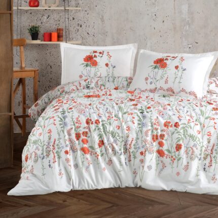 Lenjerie de pat ranforce Clasy King size, Model 11290