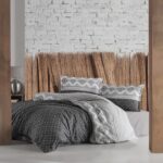 Lenjerie de pat ranforce Clasy King size, Model 15576