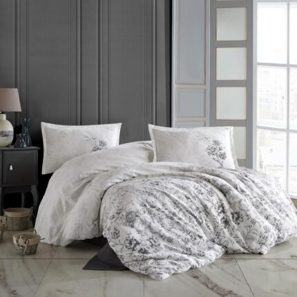 Lenjerie de pat ranforce Clasy King size, Model 15581