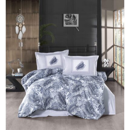 Lenjerie de pat ranforce Clasy King size, Model 15583