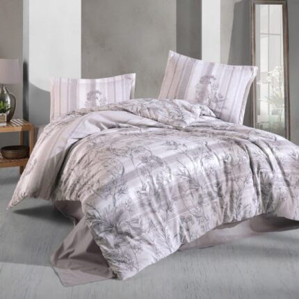 Lenjerie de pat ranforce Clasy King size, Model 15600