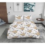 Lenjerie de pat ranforce Clasy King size, Model 15603 - imagine 2