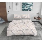 Lenjerie de pat ranforce Clasy King size, Model 15604 - imagine 2