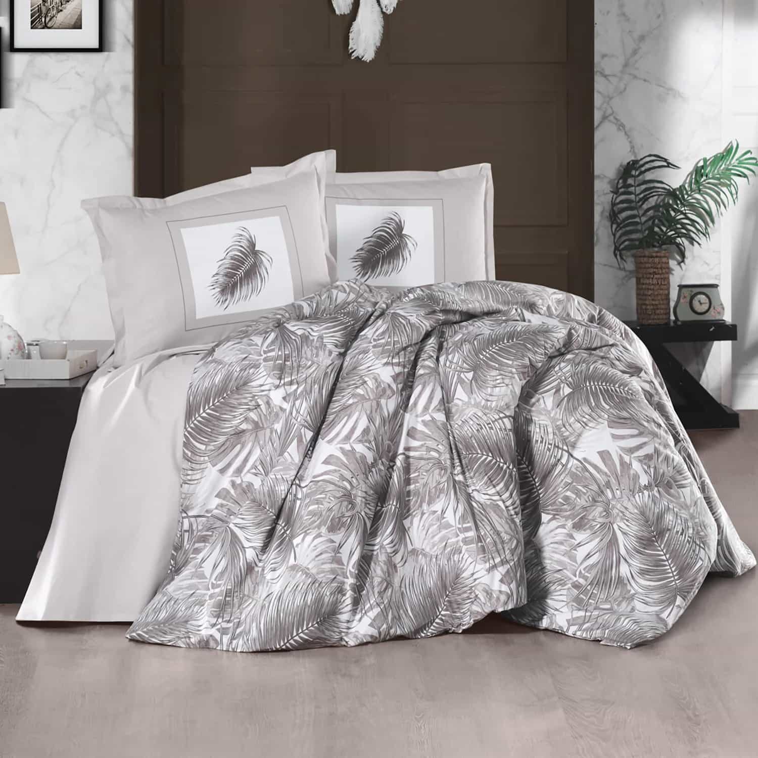 Lenjerie de pat ranforce Clasy King size, Model 6885 Lenjerie de pat ranforce Clasy King size, Model 6885