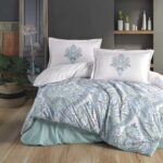 Lenjerie de pat ranforce Clasy King size, Model 6899