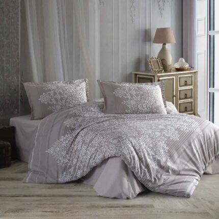 Lenjerie de pat ranforce Clasy King size, Model 6899