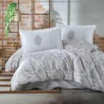Lenjerie de pat ranforce Clasy King size, Model 6910
